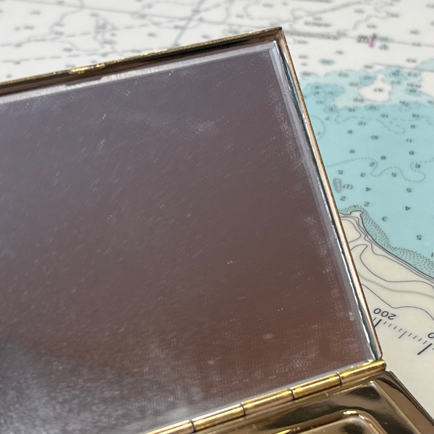 Vintage Mother of Pearl Compact