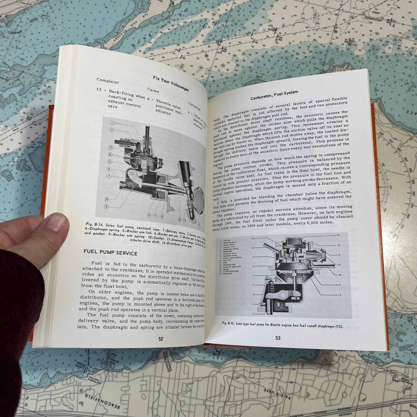 Vintage 1978 Fix Your Volkswagen by Larry Johnson Hardcover Book