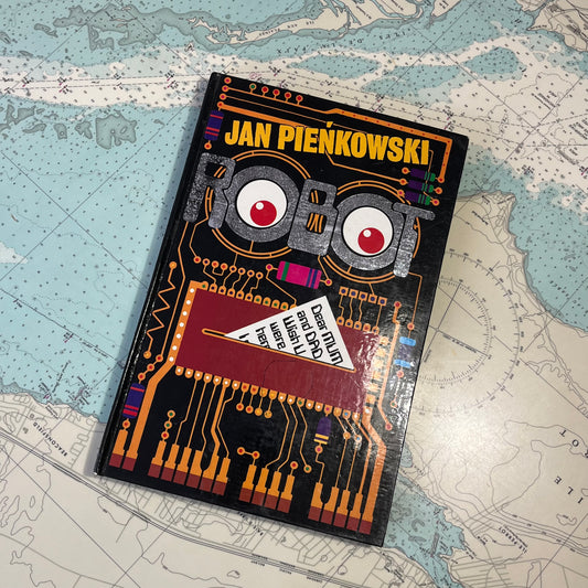 Vintage 1981 Jan Pienkowski Robot Pop Up Book