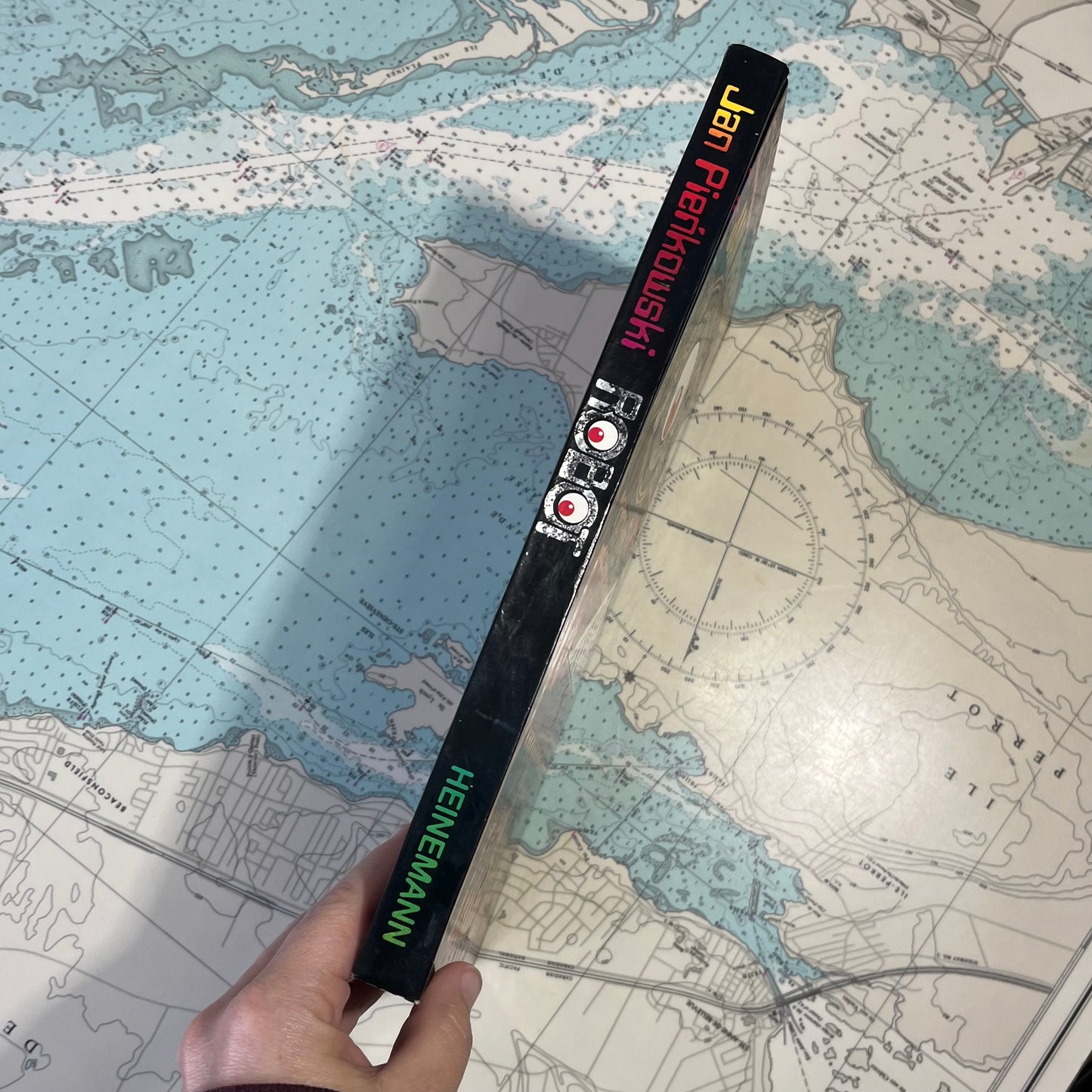 Vintage 1981 Jan Pienkowski Robot Pop Up Book