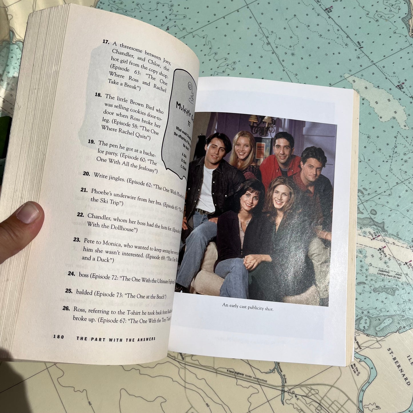 Vintage 2003 Friends The Official Trivia Guide by Lauren Johnson