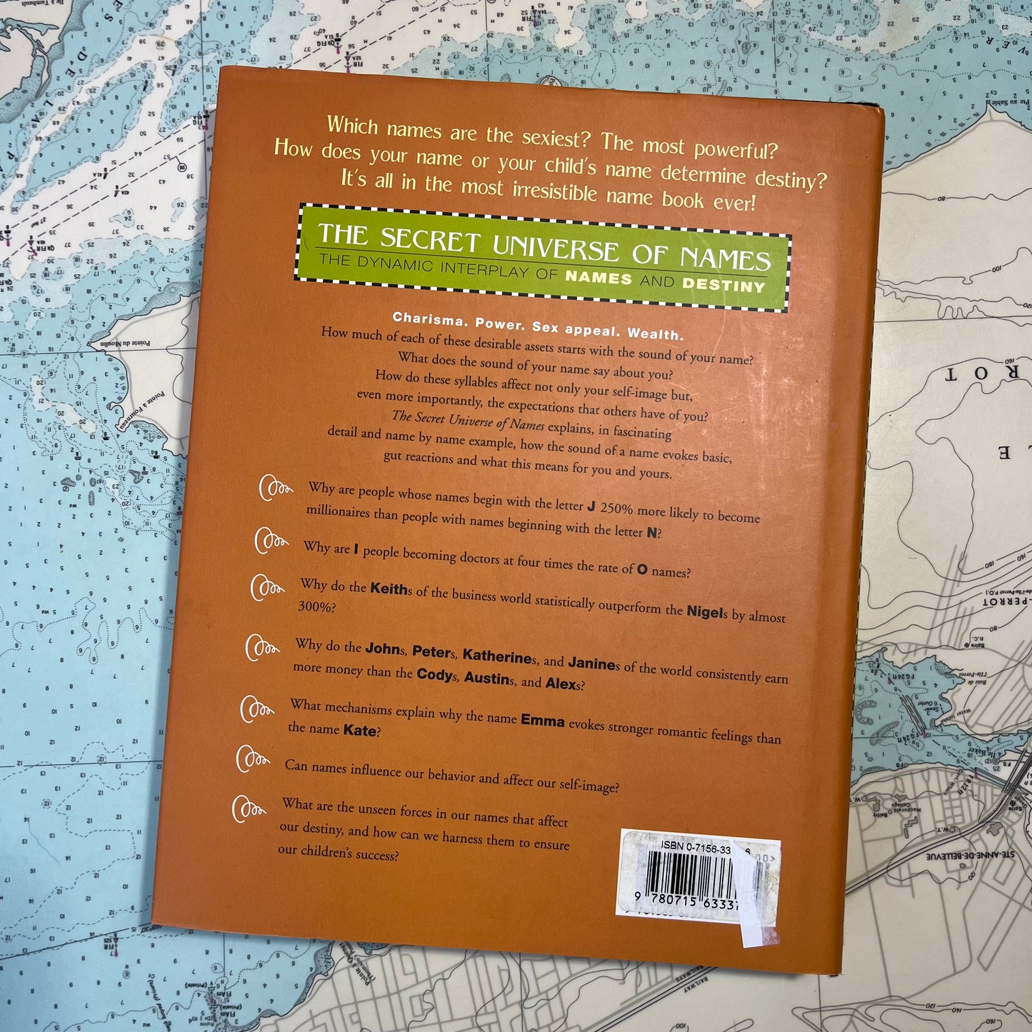 2004 The Secret Universe of Names by Roy Feinson