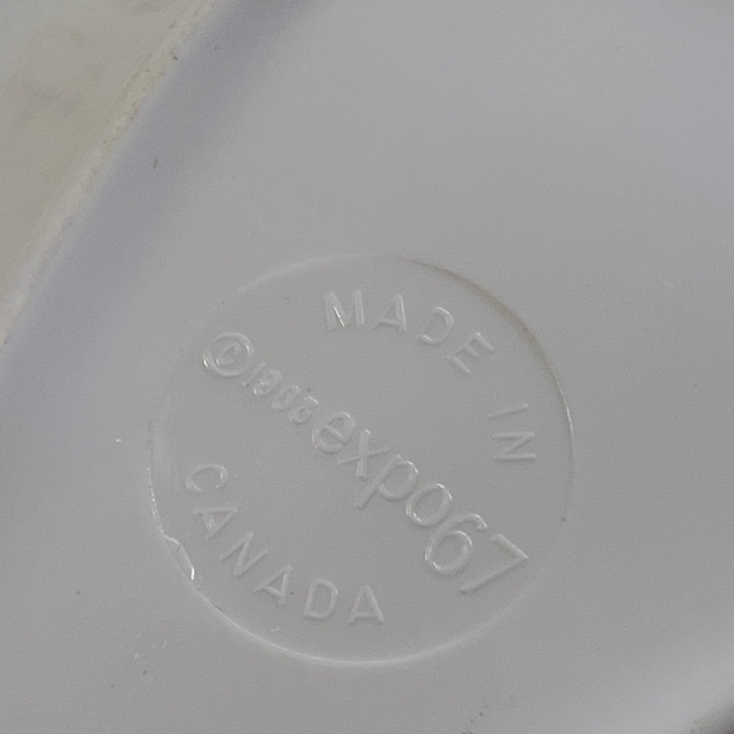 Vintage Expo 67 Graphic Plastic Ashtray Souvenir