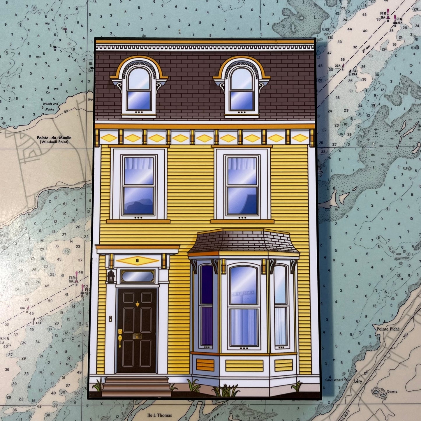 JellyBean Row Newfoundland Artists' Plaque