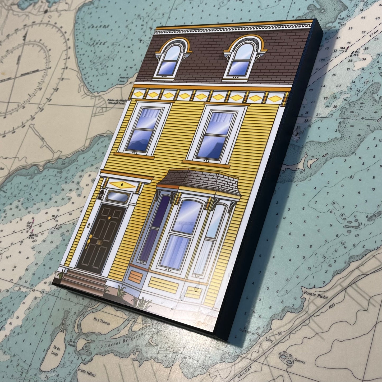 JellyBean Row Newfoundland Artists' Plaque