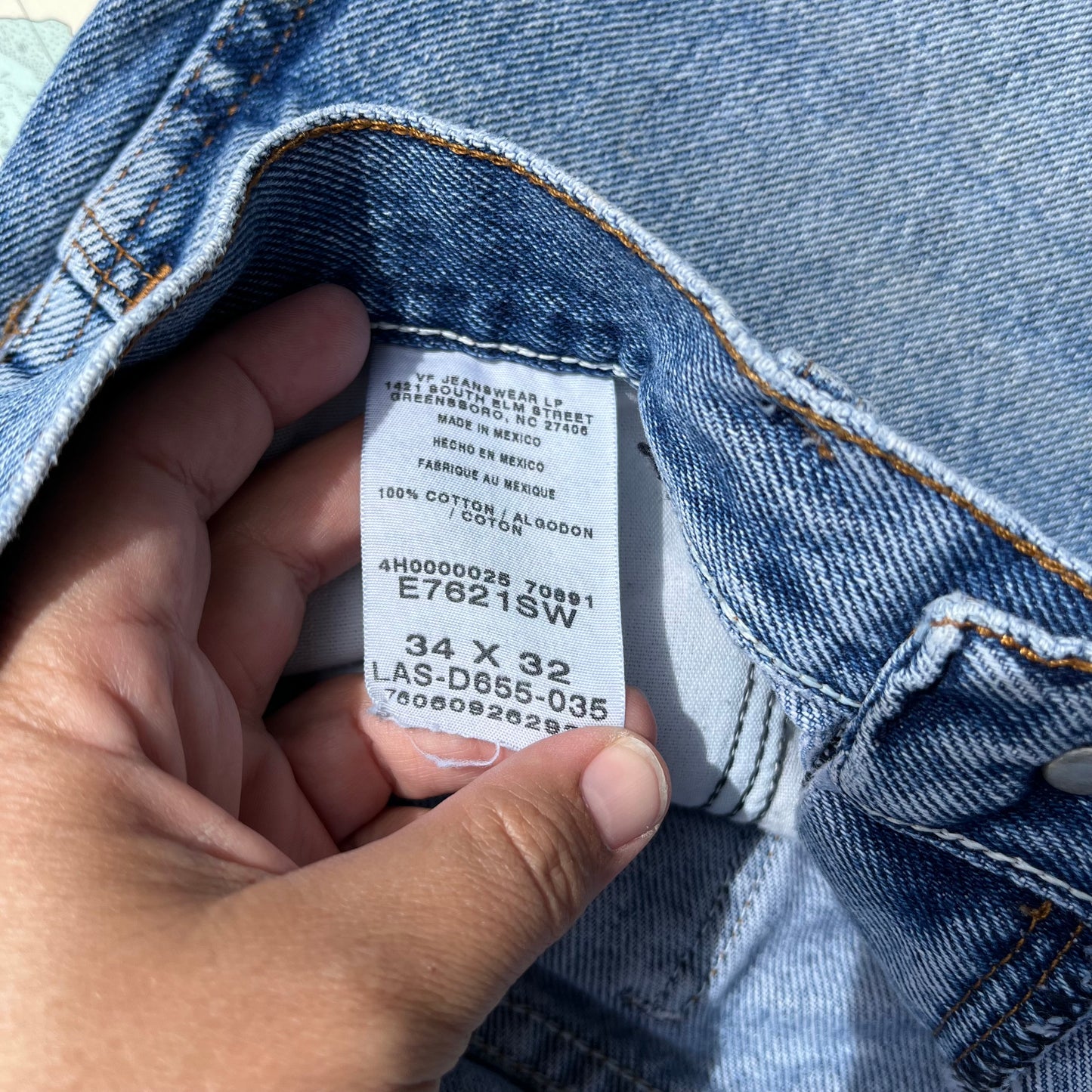 Vintage Rustler Cut off Denim Jean Shorts