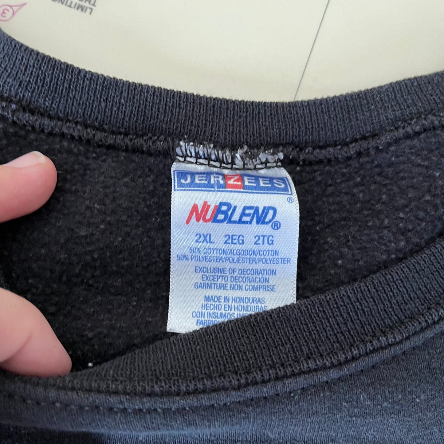 Ravens Black Crewneck Graphic Sweatshirt