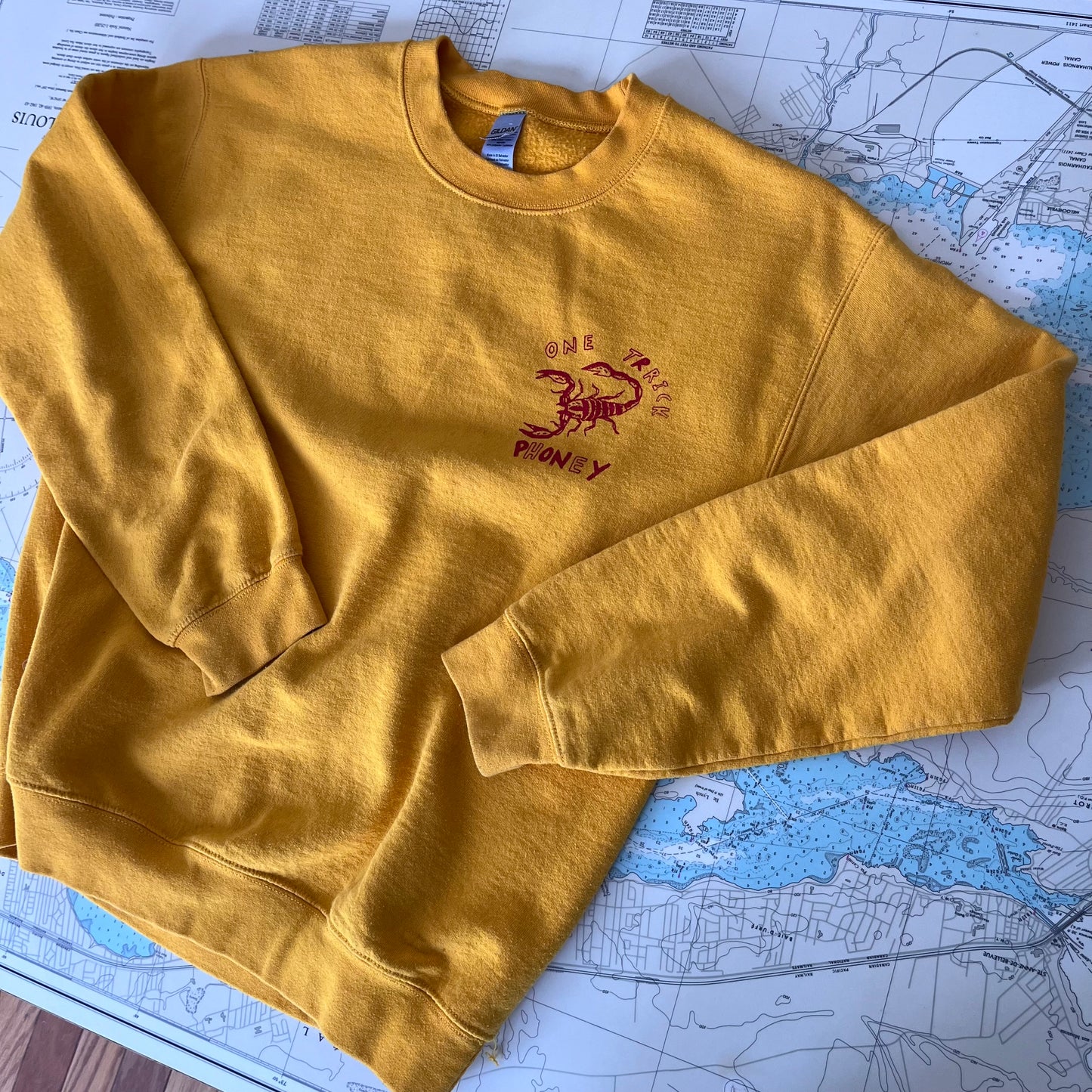 One Trick Phoney Screenprint Graphic Sweatshirt