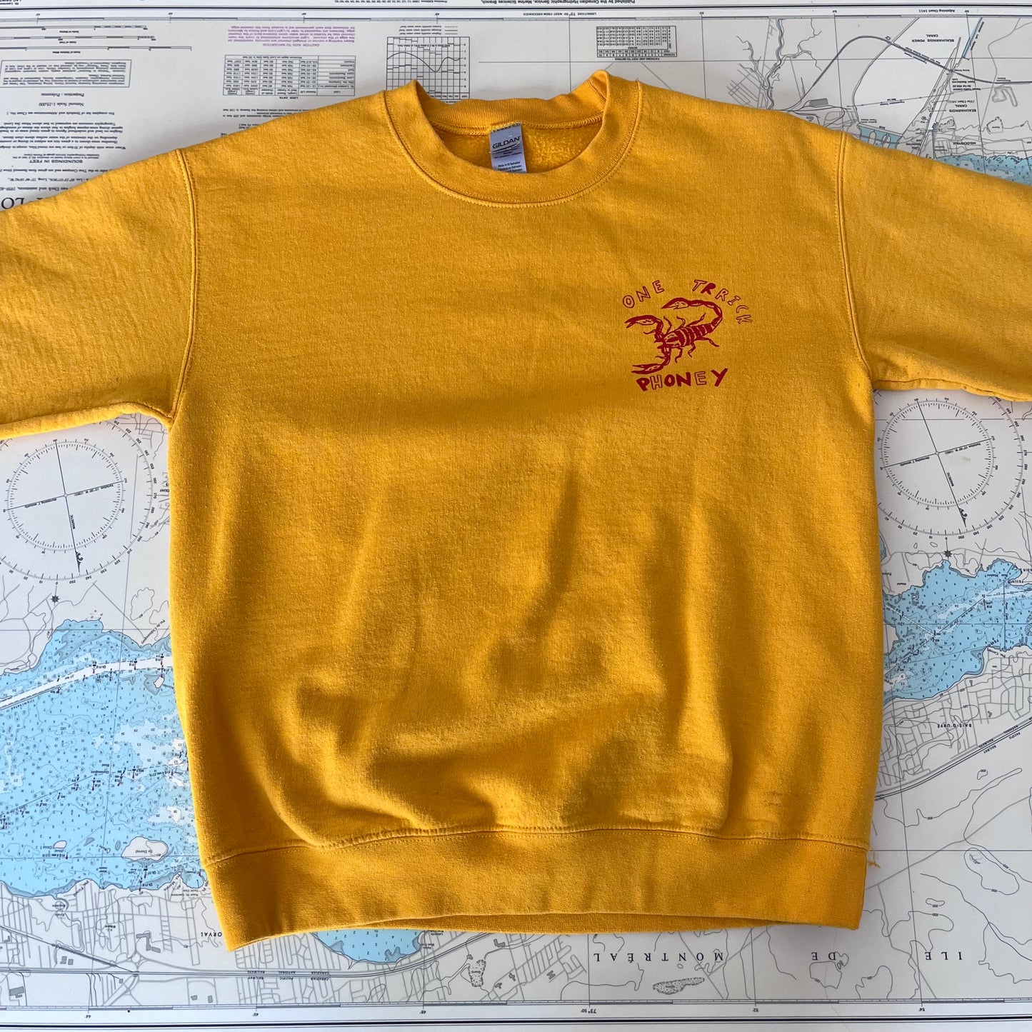 One Trick Phoney Screenprint Graphic Sweatshirt