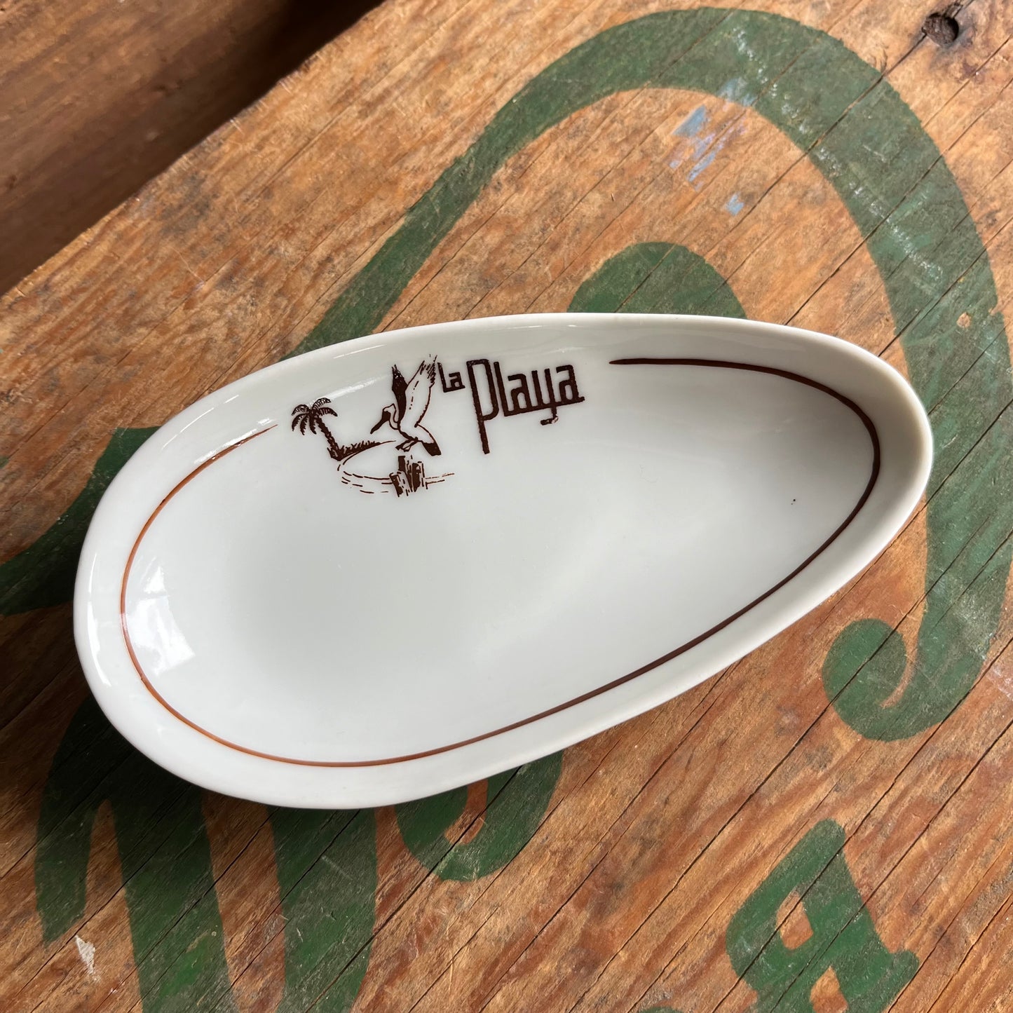 Vintage La Playa Resort Catchall Dish