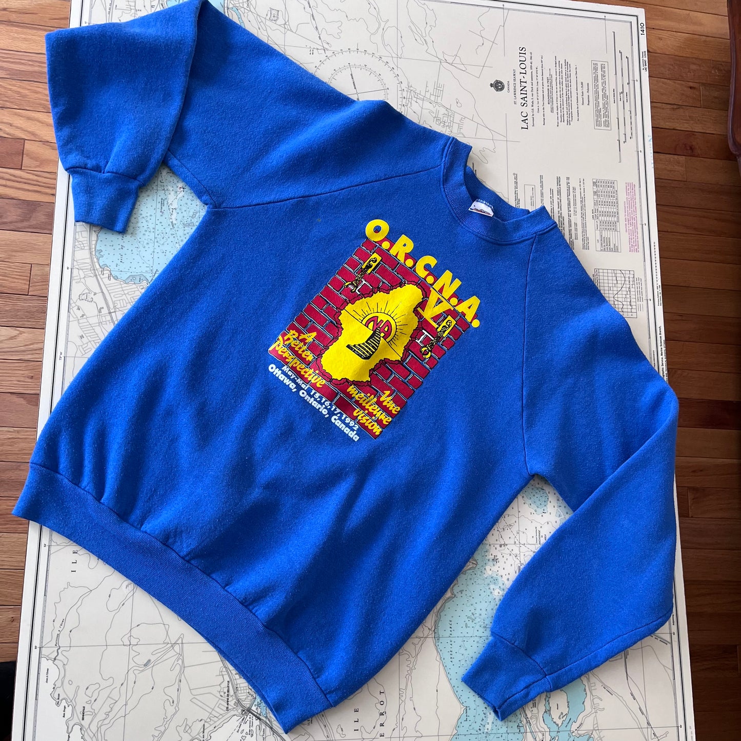Vintage 1992 O.R.C.N.A. Ottawa Graphic Sweatshirt