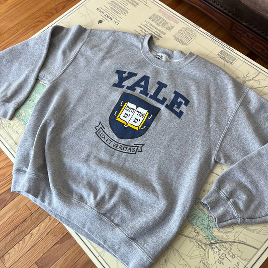 Vintage Yale Graphic Crewneck Sweatshirt