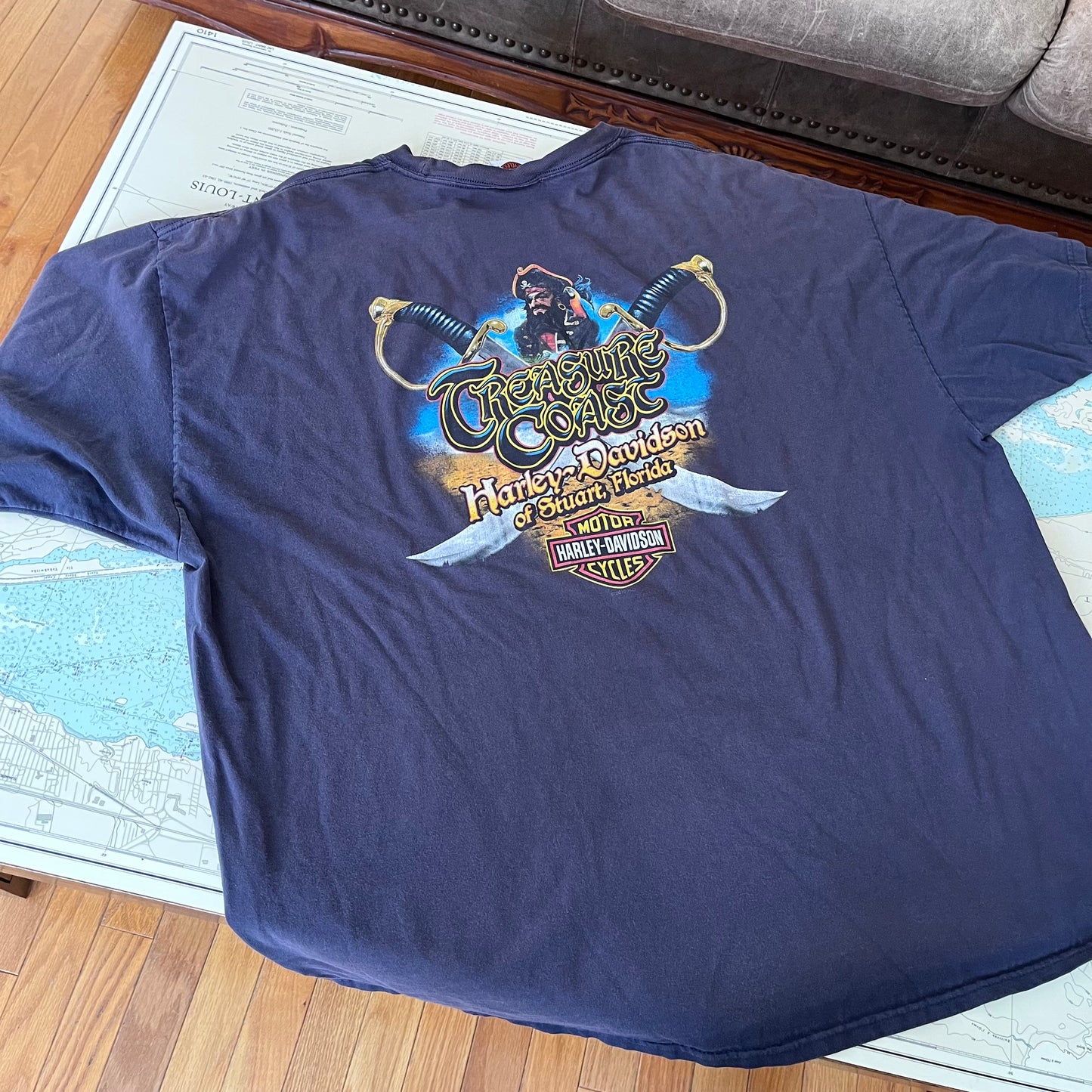 Vintage Harley Davidson Stuart Florida Dogs Understand Graphic Tee