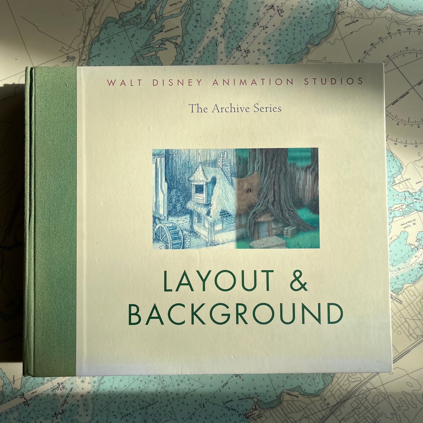 2011 Walt Disney Archive Series Animation and Layout & Background Books