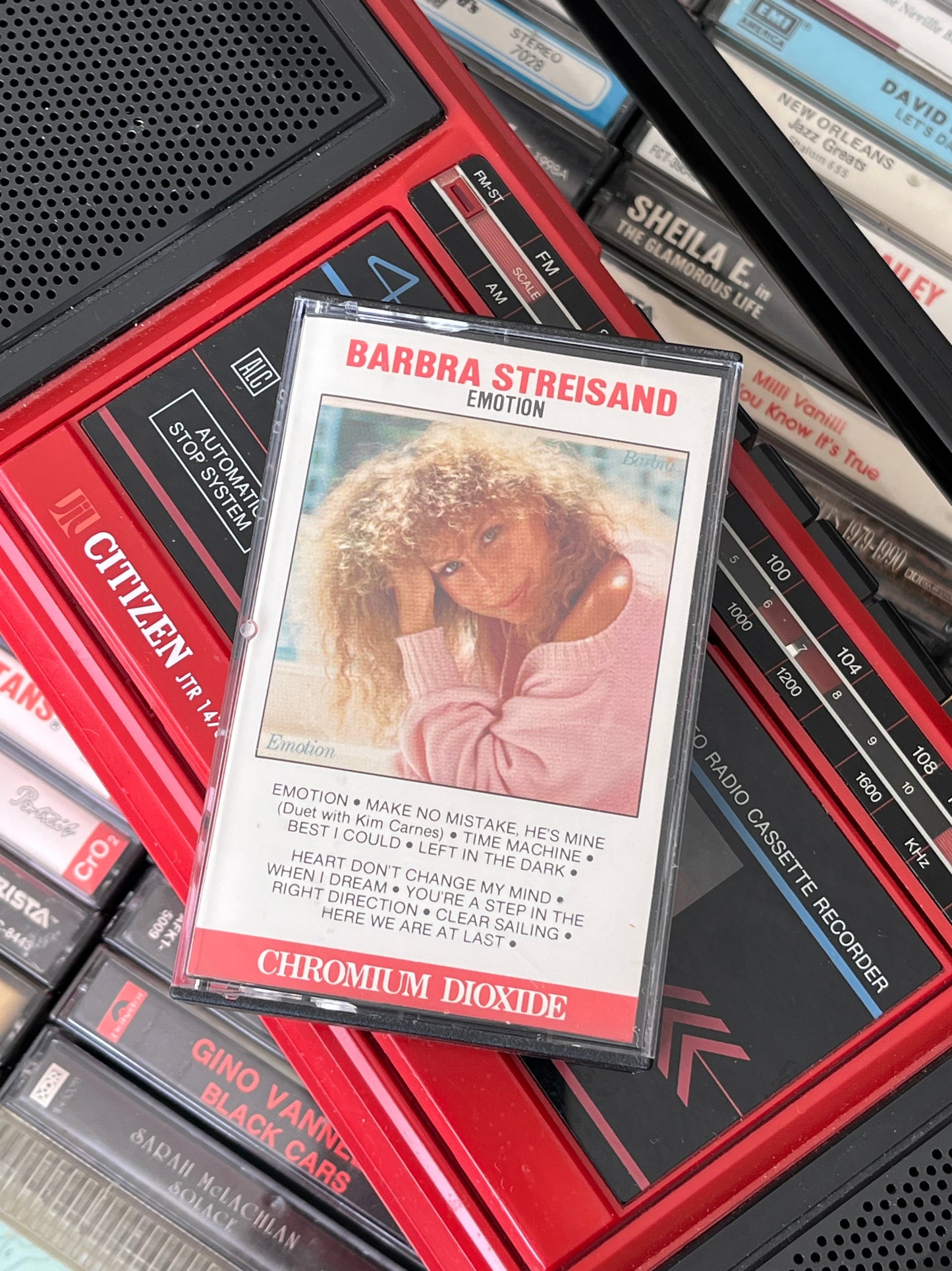Vintage 1984 Barbra Streisand Emotion Cassette Tape