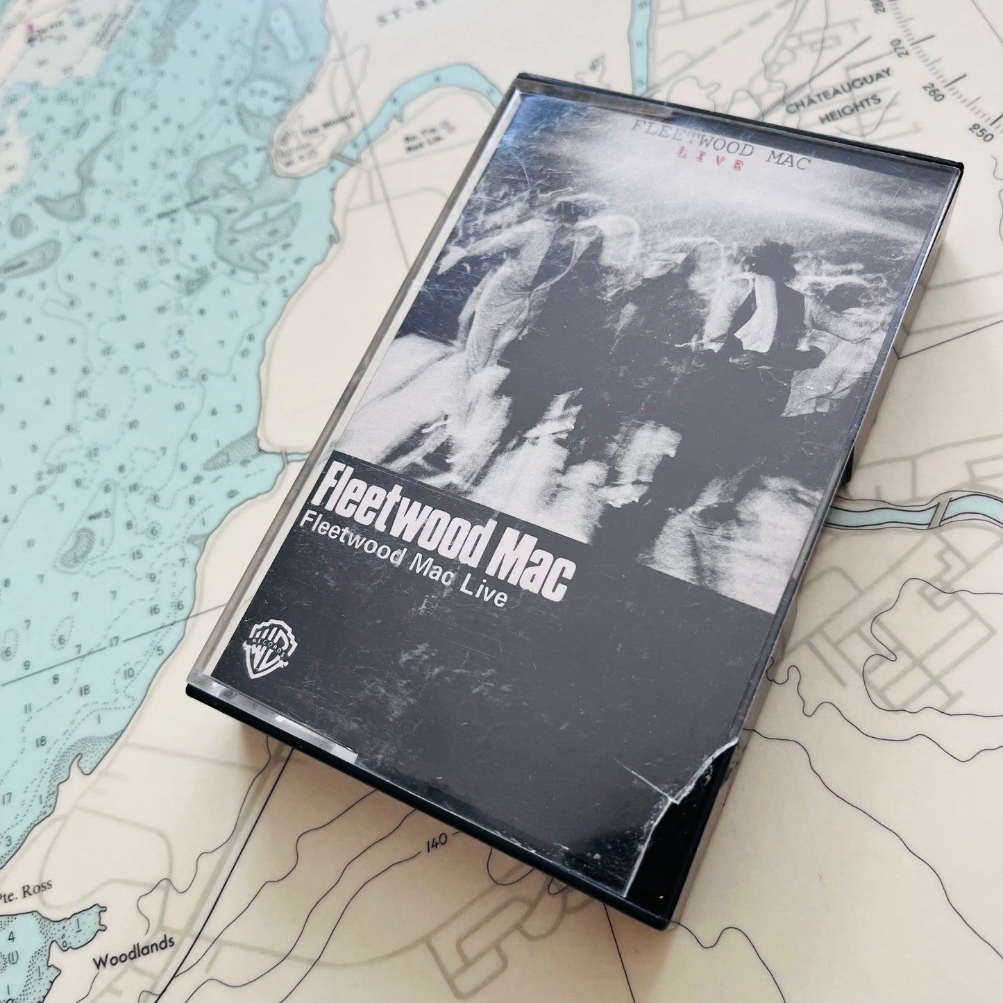 Vintage 1980 Fleetwood Mac Live Cassette Tape
