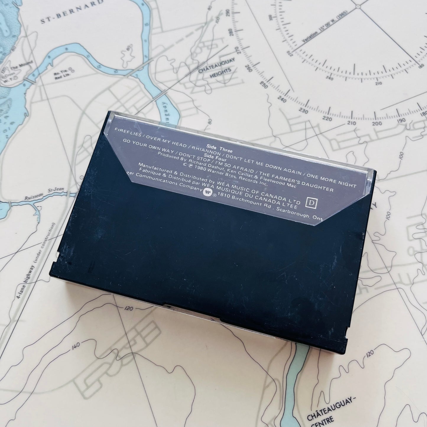 Vintage 1980 Fleetwood Mac Live Cassette Tape