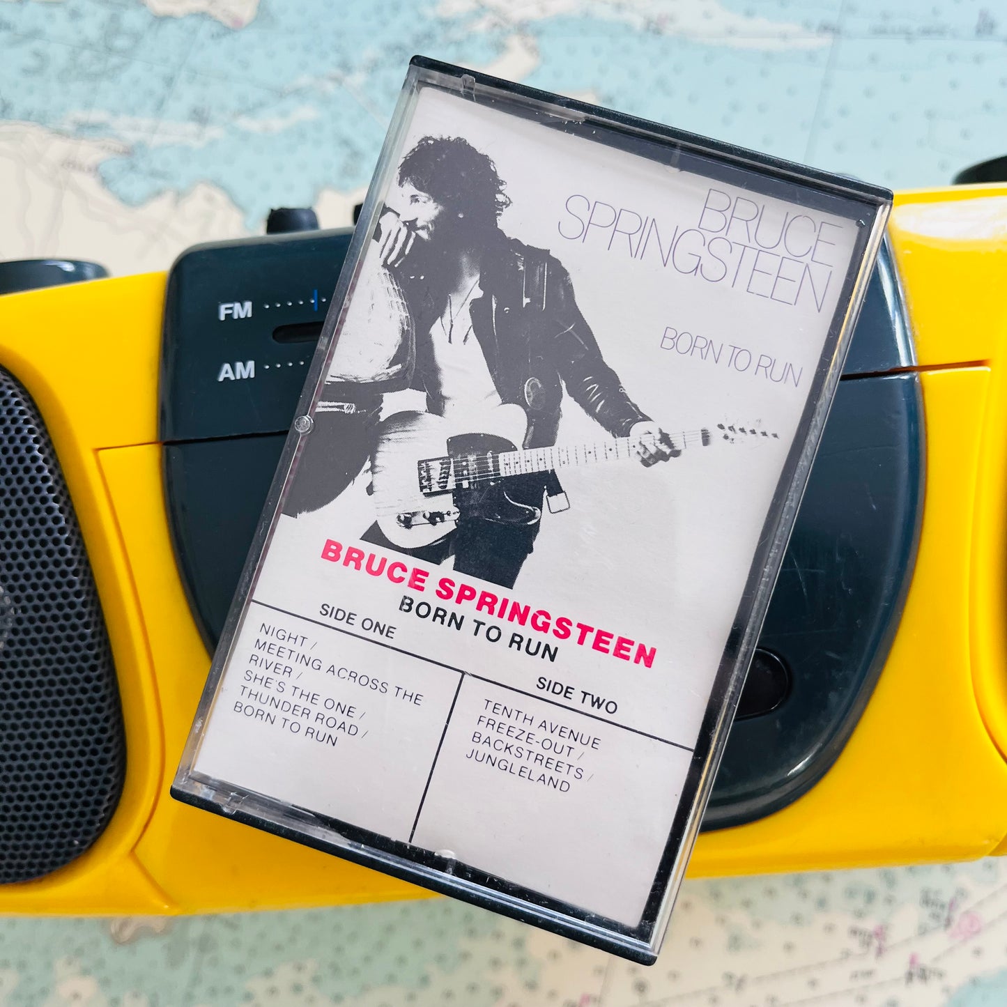 Vintage 1975 Bruce Springsteen Born to Run Cassette Tape