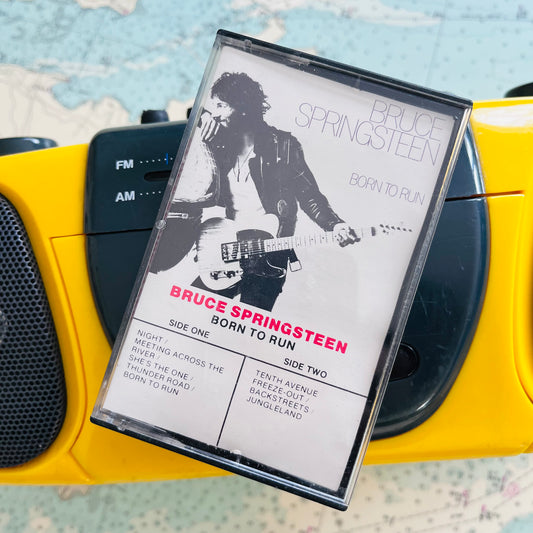 Vintage 1975 Bruce Springsteen Born to Run Cassette Tape