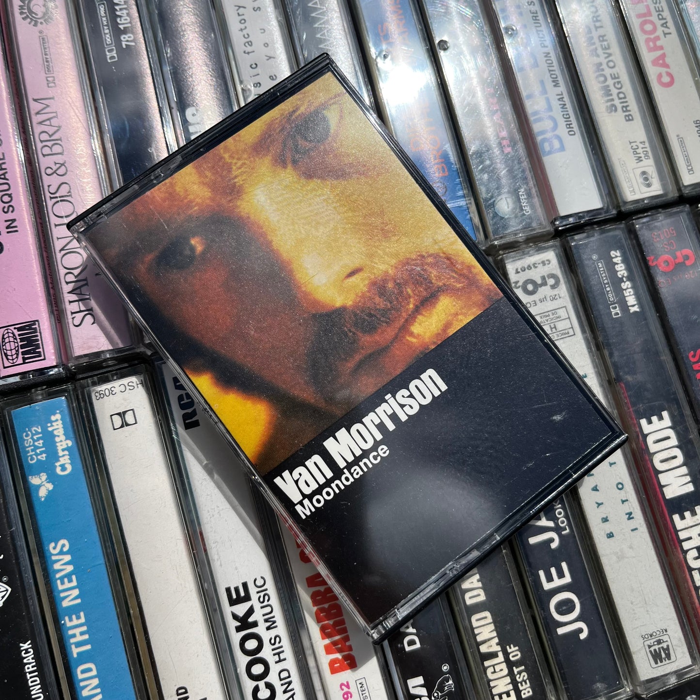 Vintage 1970 Van Morrison Moondance Cassette Tape