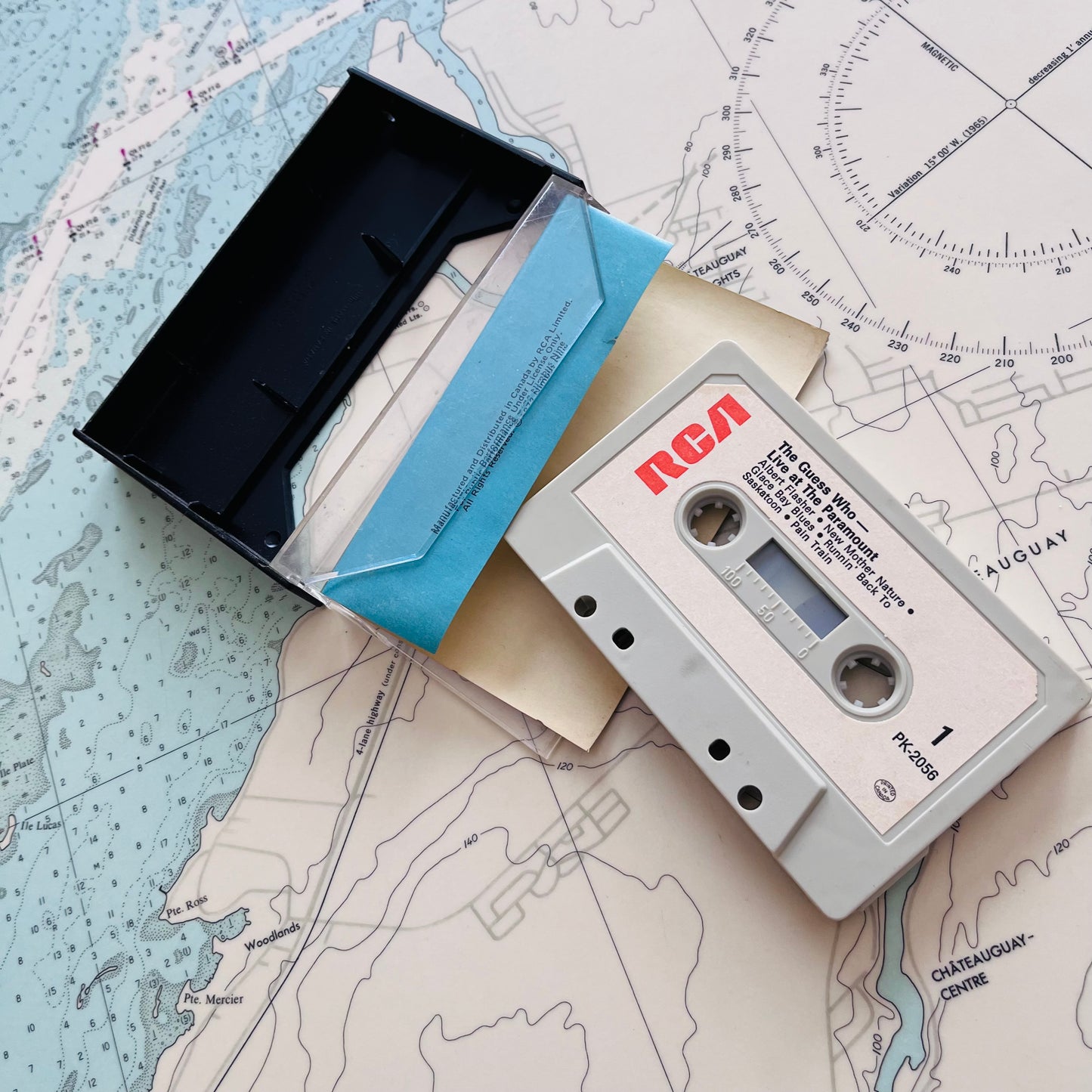 Vintage 1972 The Guess Who Live at the Paramount Cassette Tape