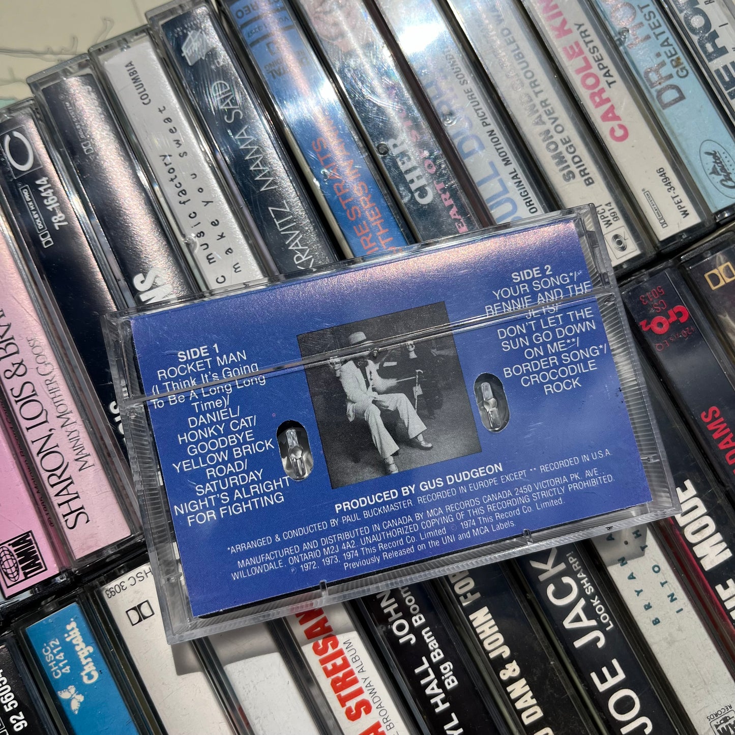 Vintage 1974 Elton John Greatest Hits Cassette Tape