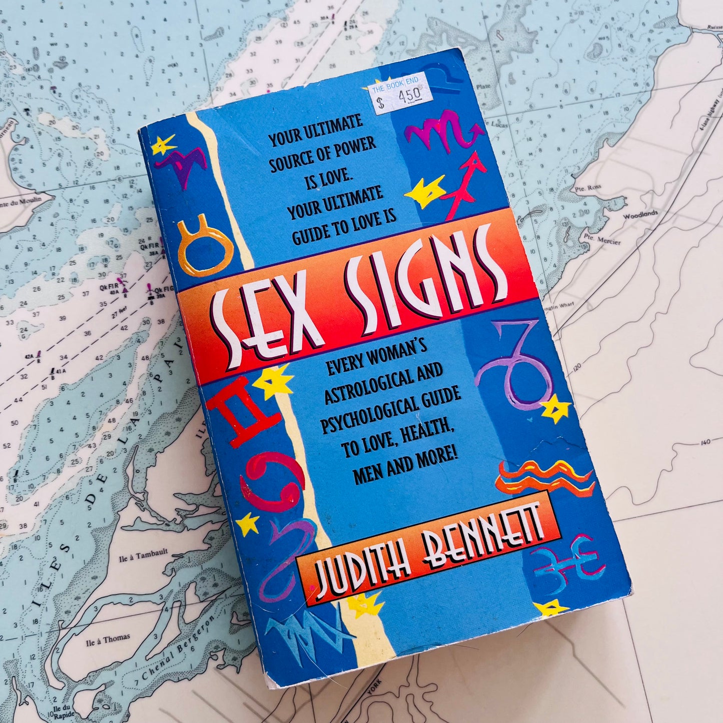 Vintage 1980 Sex Signs by Judith Bennett Softcover Book