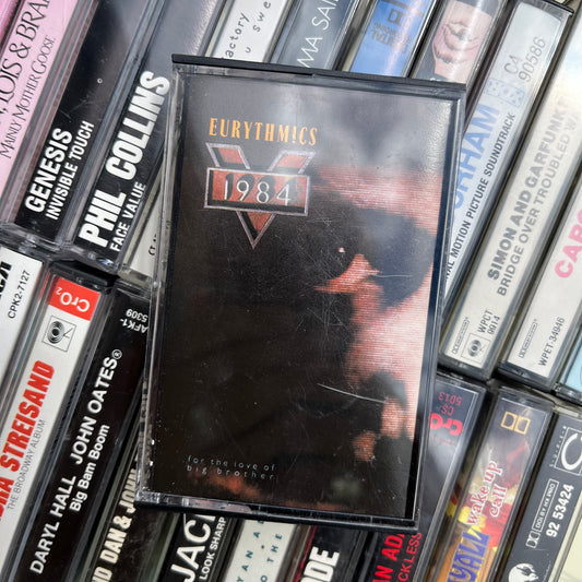 Vintage 1984 Eurythmics For The Love of Big Brother Cassette Tape