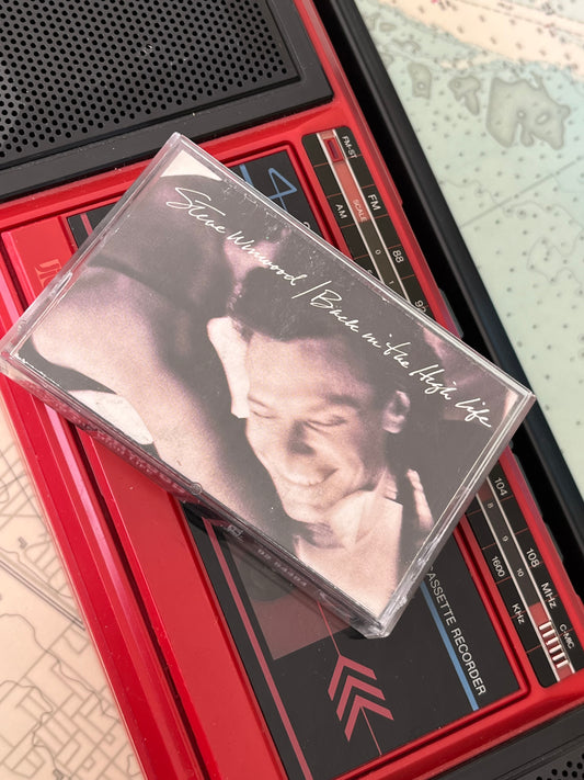 Vintage 1986 Steve Winwood Back in the High Life Cassette Tape