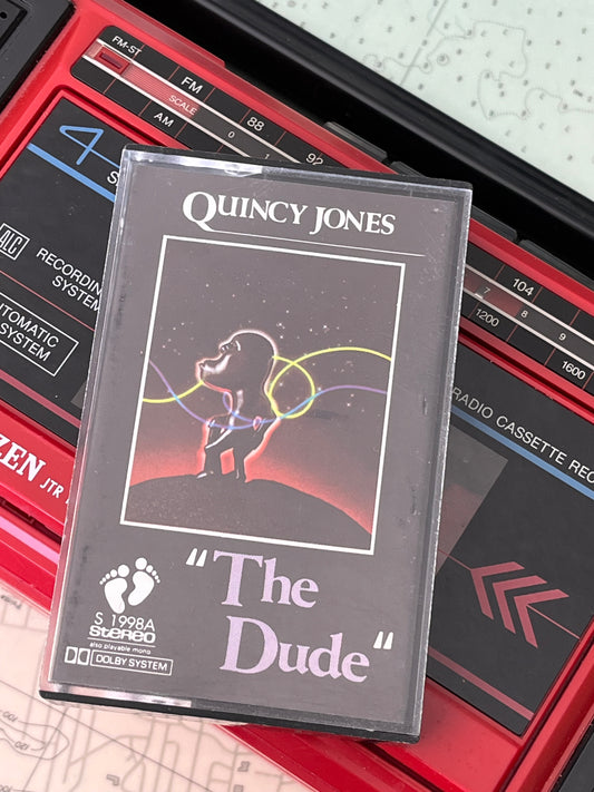 Vintage 80s Quincy Jones "The Dude" Cassette Tape