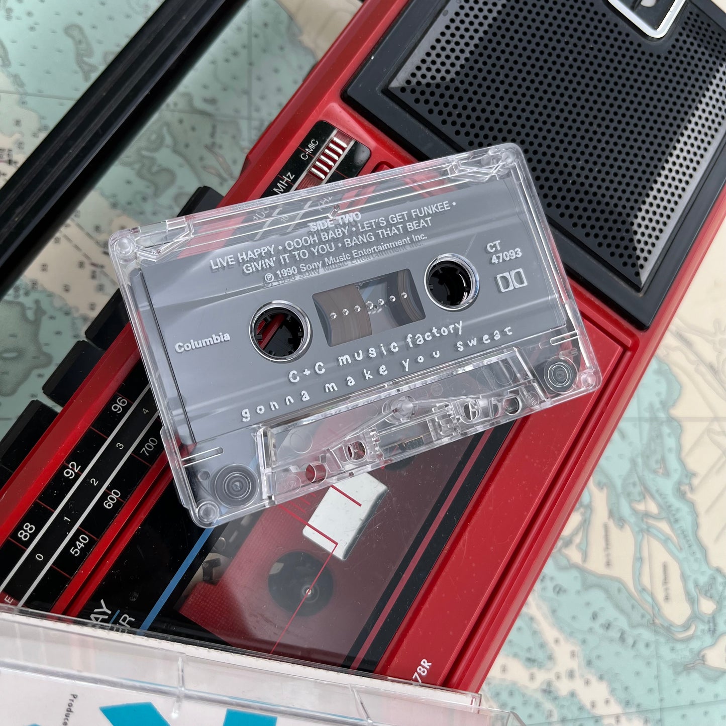 Vintage 1990 C+C Music Factory Gonna Make You Sweat Cassette Tape