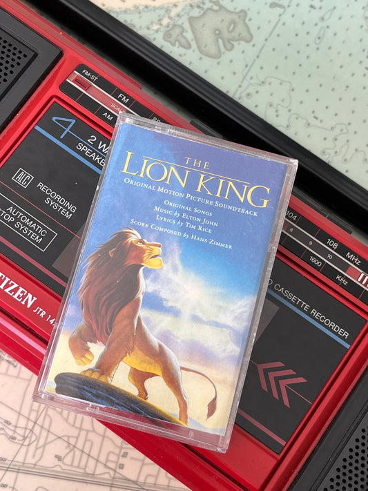 Vintage 1994 Disney Lion King Soundtrack Cassette Tape