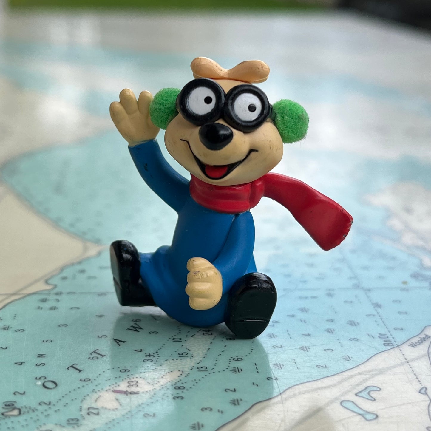 Vintage 90s Simon Alvin and the Chipmunks Figurine