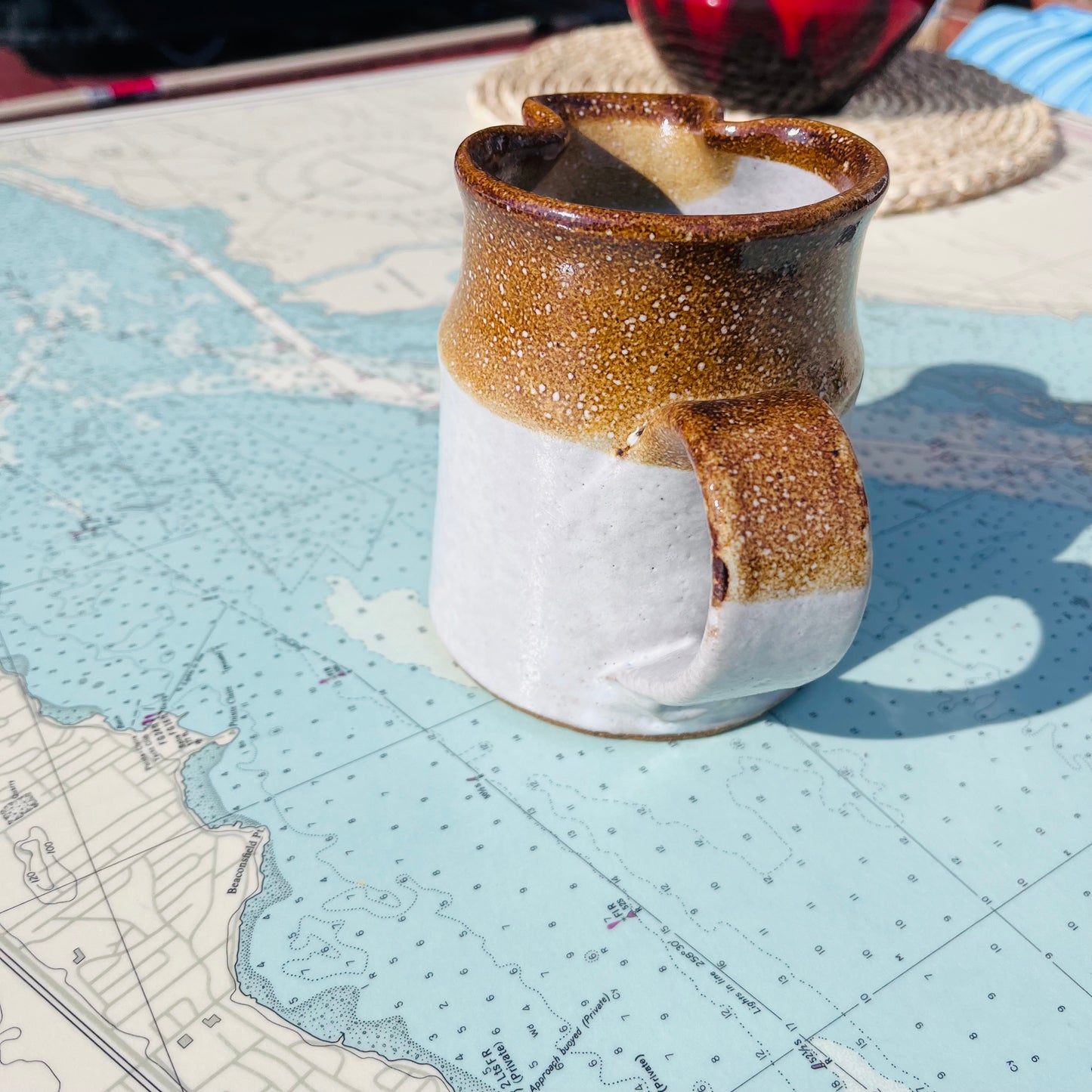 Vintage Gordon Pottery Elora On Ceramic Creamer