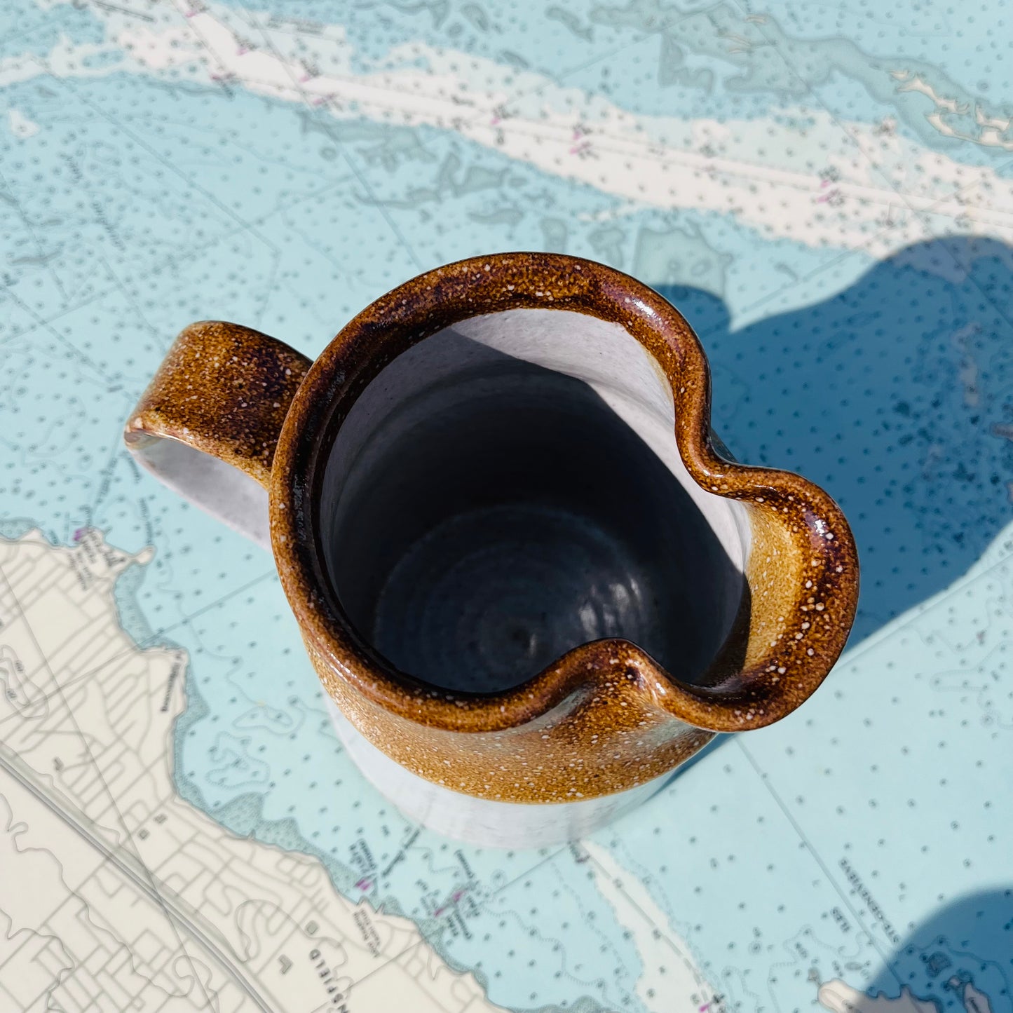 Vintage Gordon Pottery Elora On Ceramic Creamer