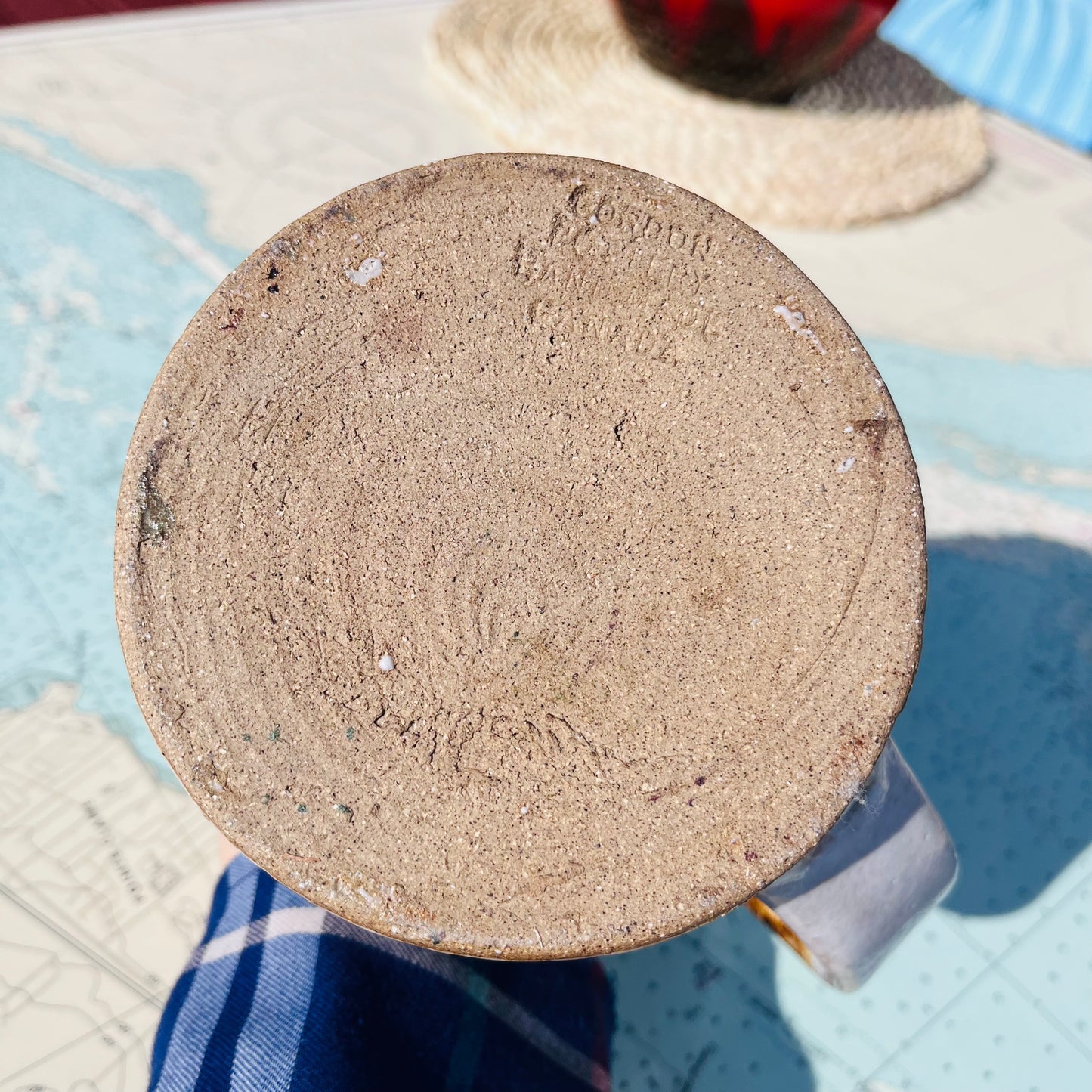 Vintage Gordon Pottery Elora On Ceramic Creamer