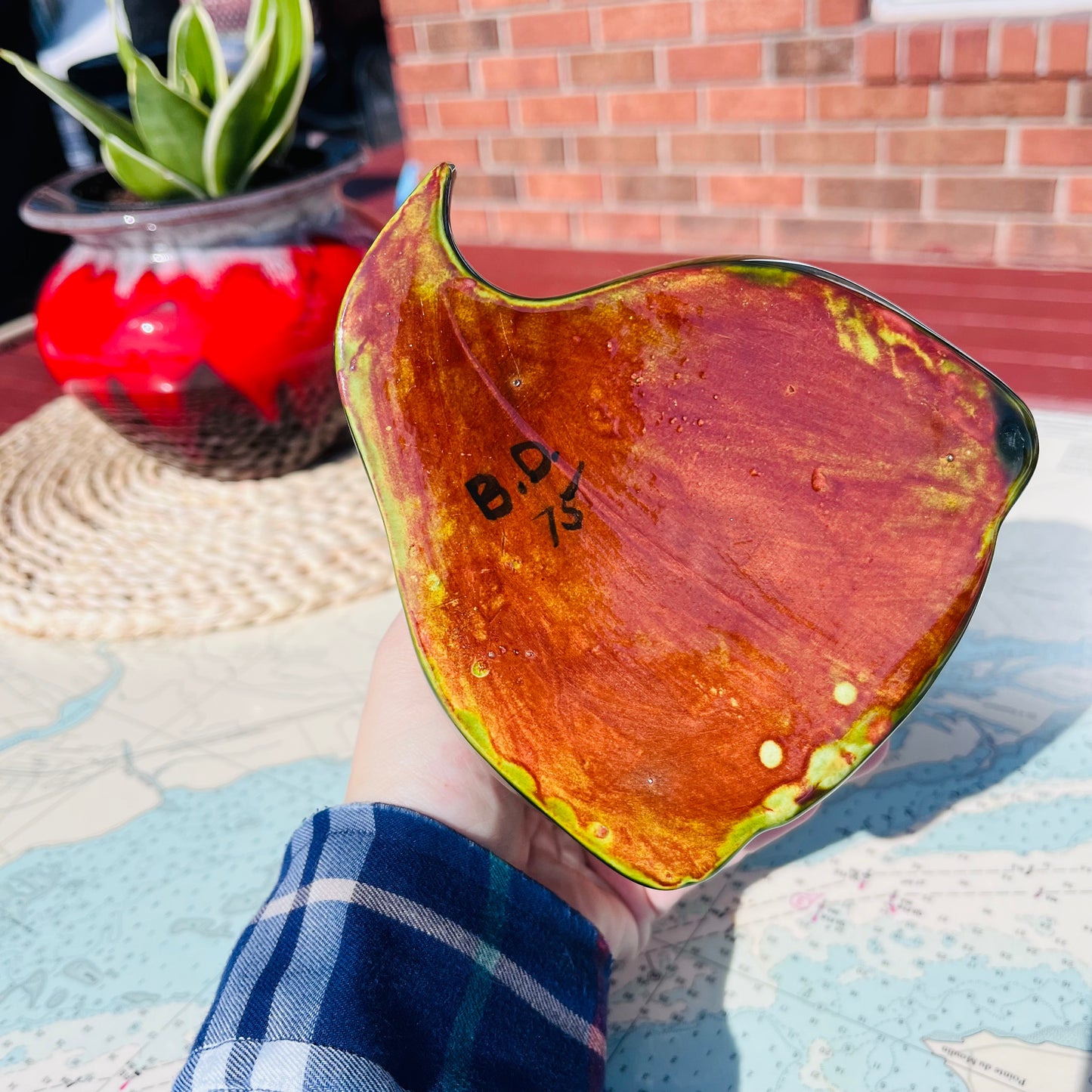 Vintage Crocodile / Alligator Kitchen Caddy