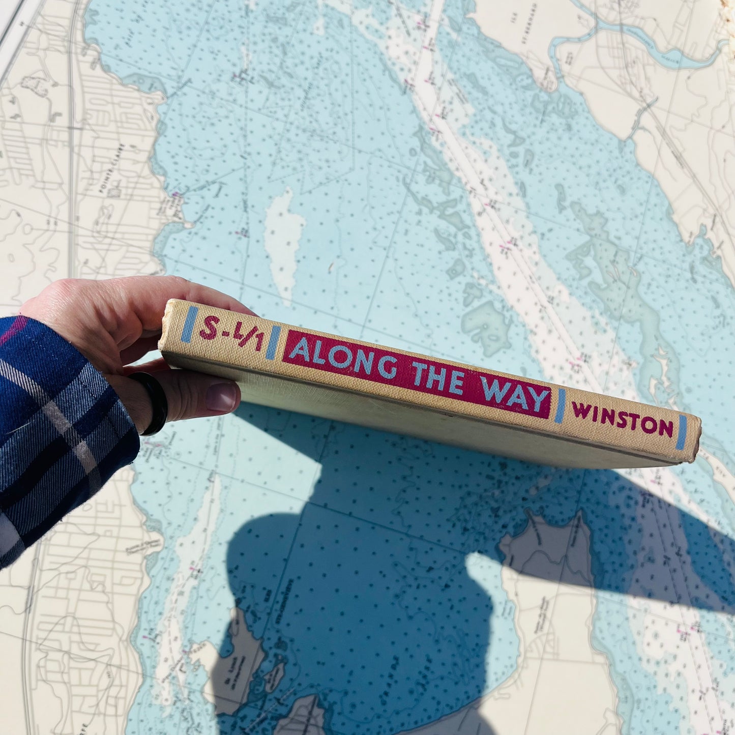 Vintage 50s Along the Way Easy Growth in Reading Hardcover Book