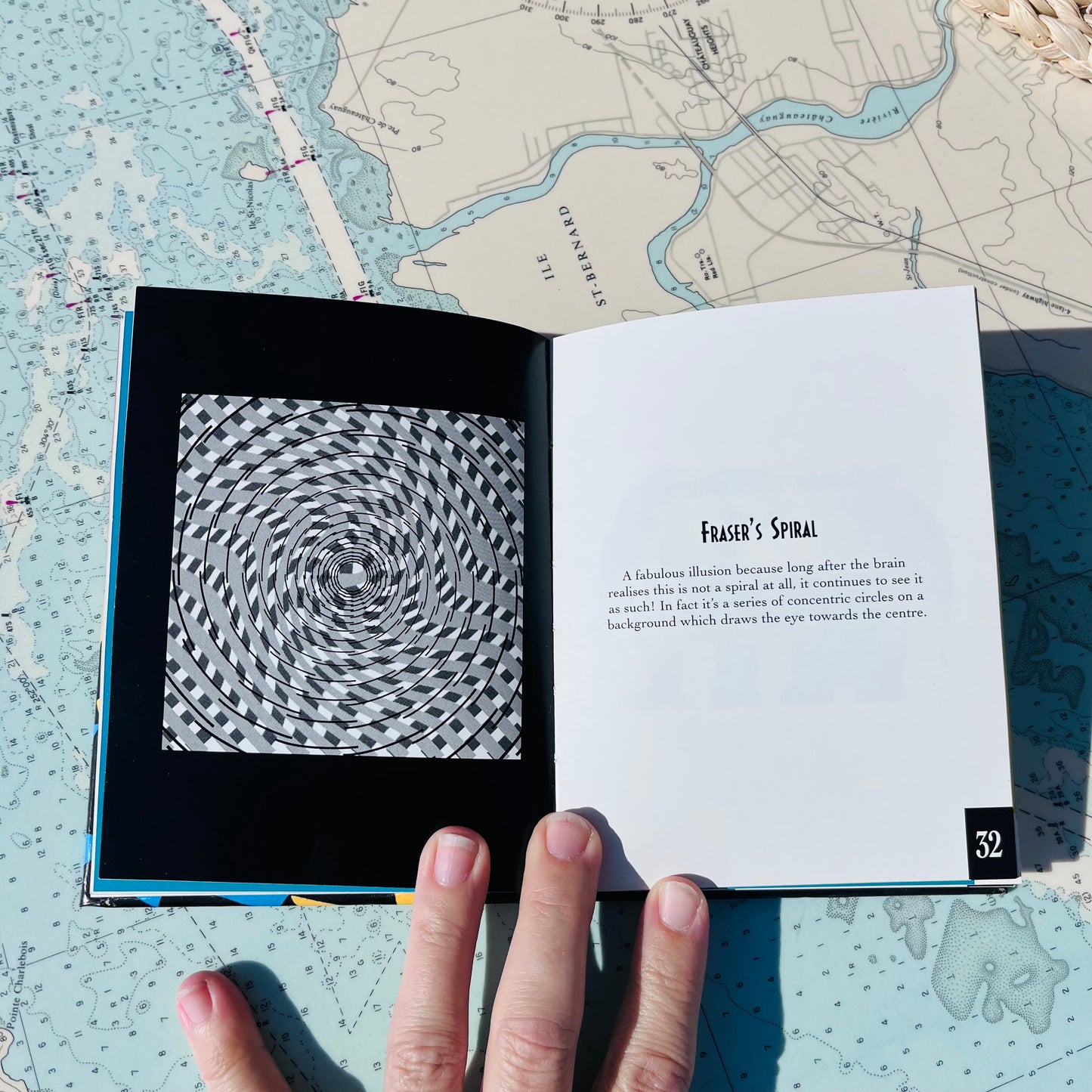 Vintage 1996 Fantastic Optical Illusions and Puzzles Hardcover Book