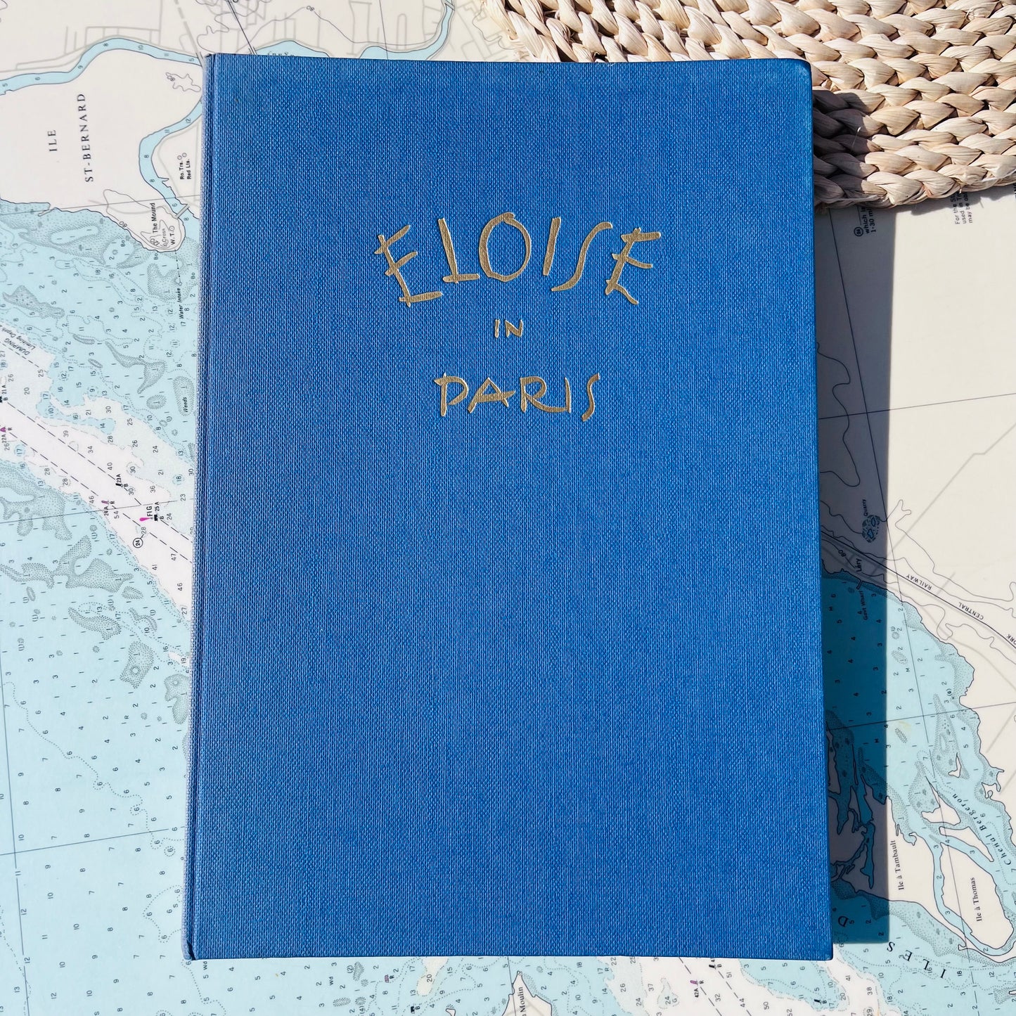 Vintage 1958 Eloise in Paris Hardcover Book
