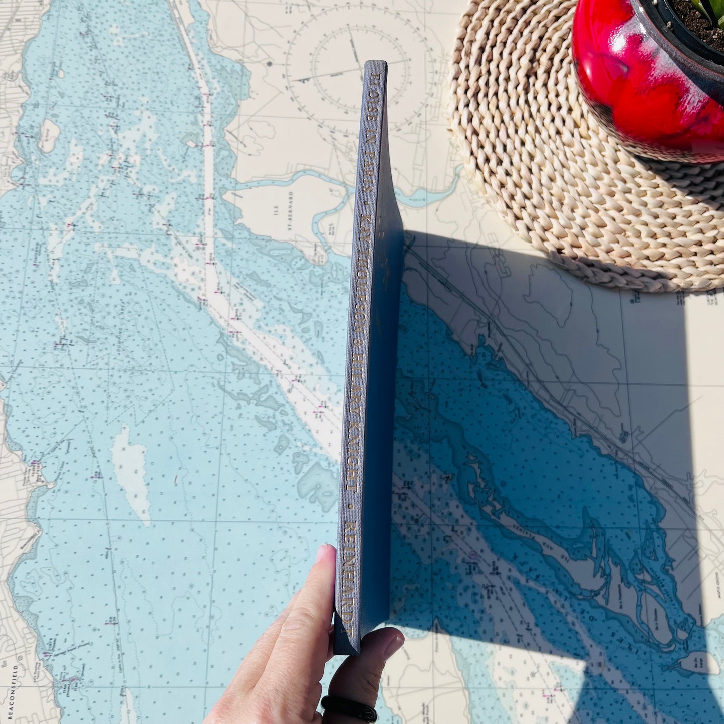 Vintage 1958 Eloise in Paris Hardcover Book