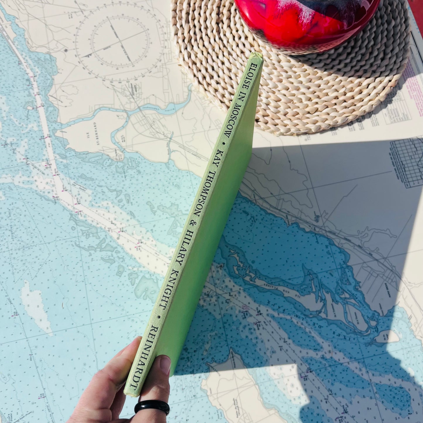 Vintage 1960 Eloise in Moscow Hardcover Book