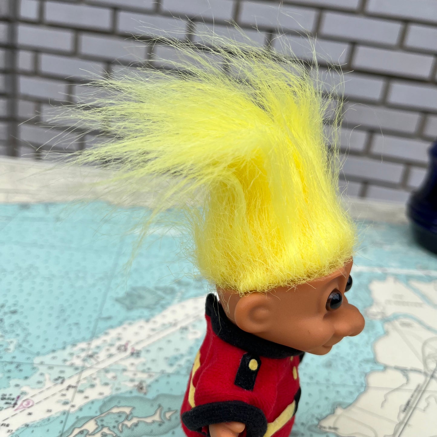 Vintage Russ British Royal Guard Troll Doll