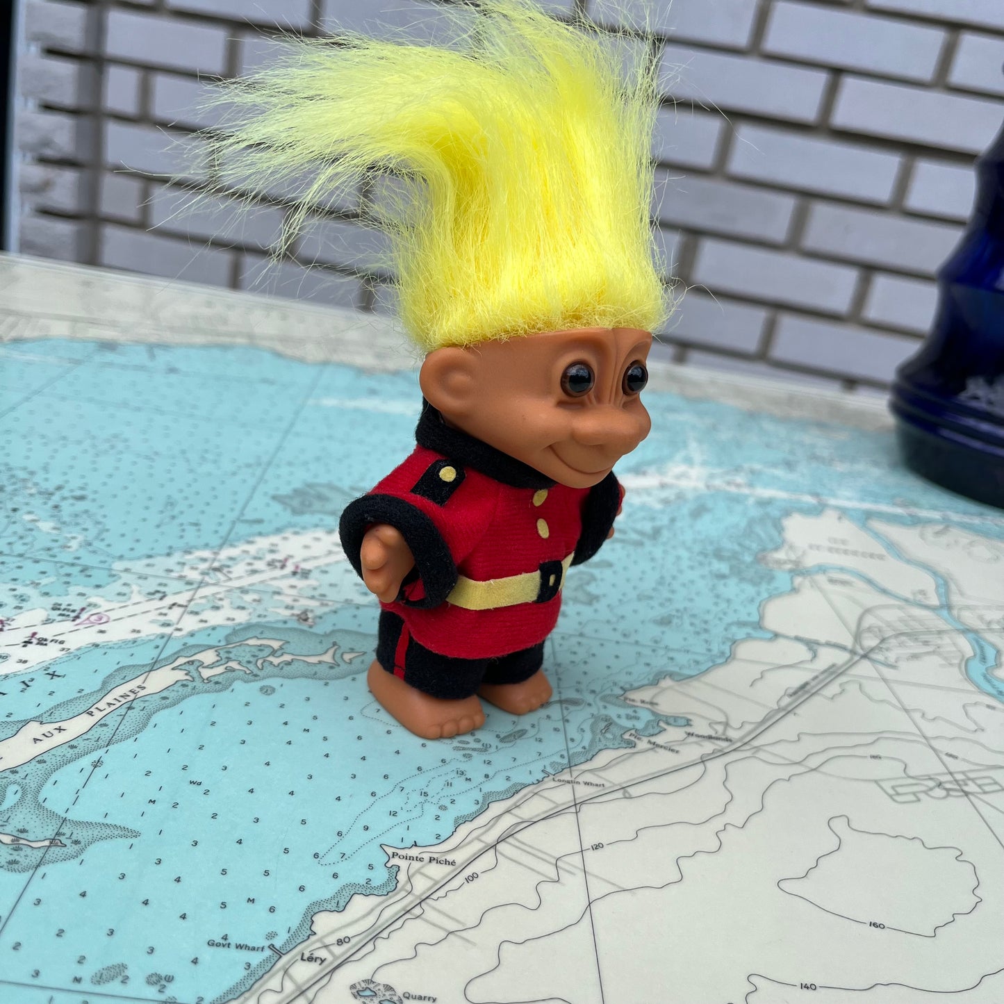 Vintage Russ British Royal Guard Troll Doll