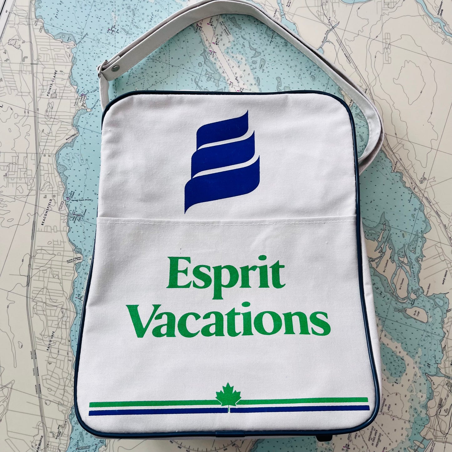 Vintage Esprit Vacations Carry-On Travel Bag