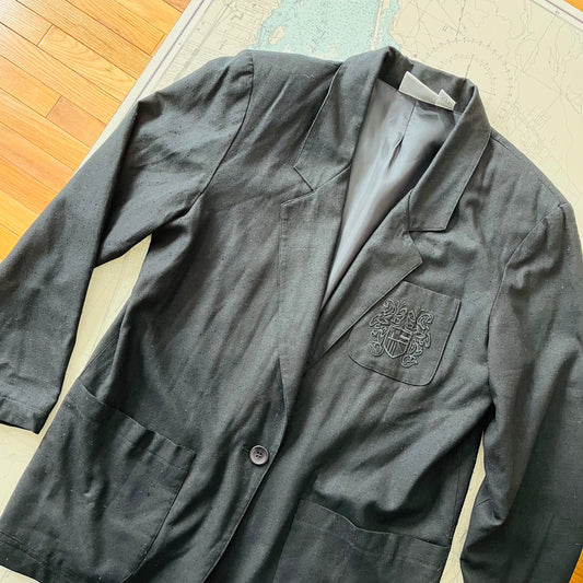 Vintage Options by Worthington Crested Silk Blazer