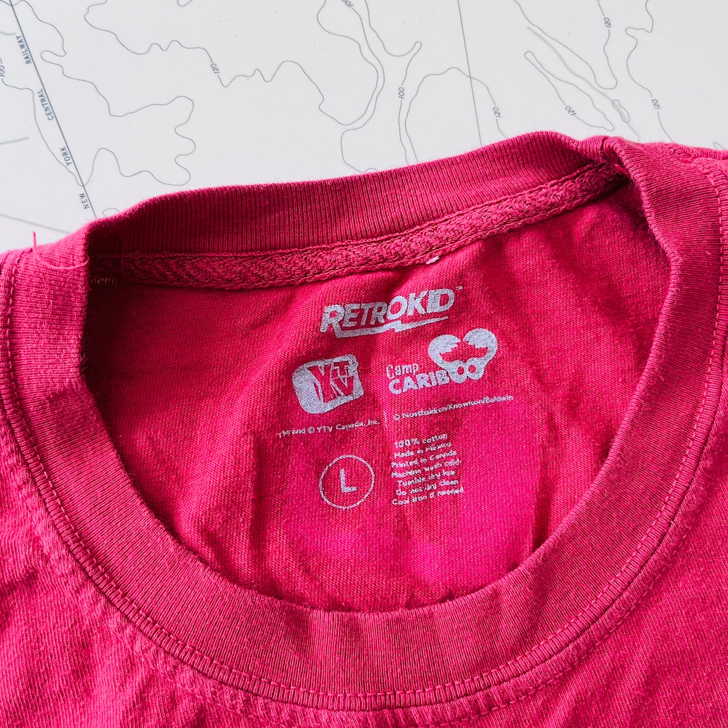 RetroKid Camp Caribou YTV Graphic Tee
