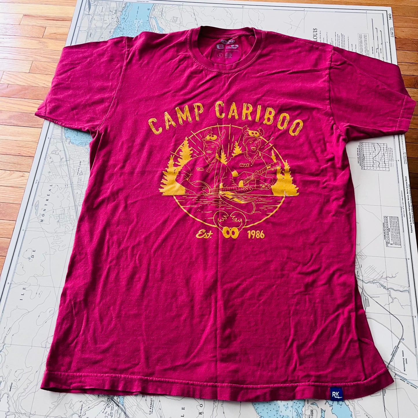 RetroKid Camp Caribou YTV Graphic Tee