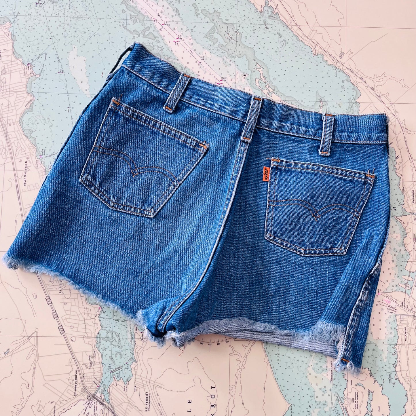 Vintage Levi’s Orange Tab Jean Shorts