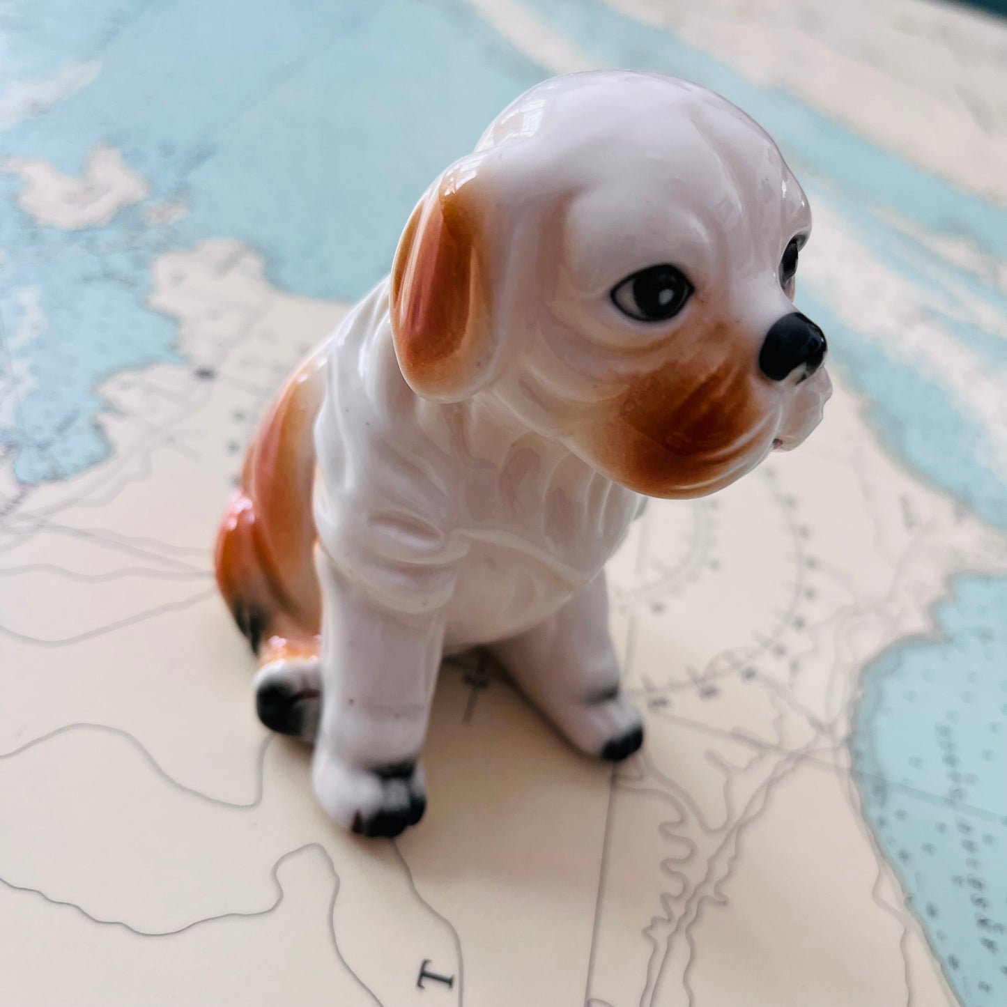 Vintage English Bulldog Porcelain Figurine